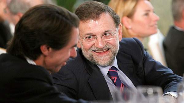 Aznar y Rajoy Aznar y Rajoy