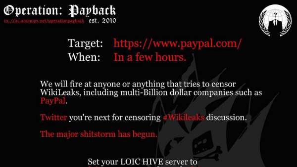 Mensaje de Anonymous Mensaje de Anonymous