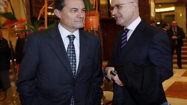 Artur Mas y Josep Antoni Duran i Lleida. Artur Mas y Josep Antoni Duran i Lleida.