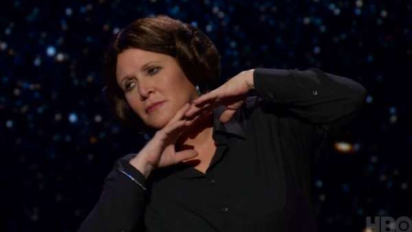 carrie fisher wishful drinking show