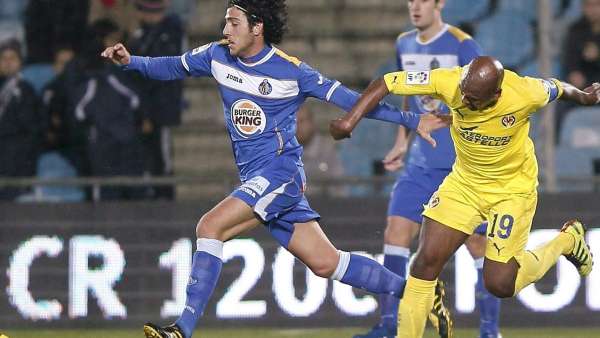 Parejo del Getafe y Senna del Villarreal Parejo del Getafe y Senna del Villarreal