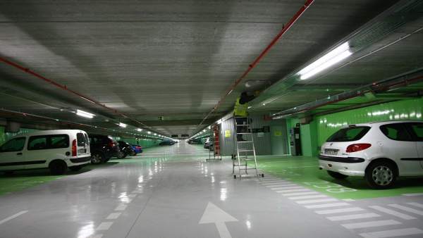 'Parking' en Serrano. 'Parking' en Serrano.