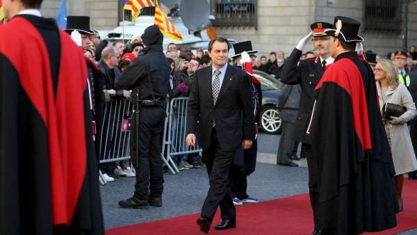 Toma de posesión de Artur Mas Toma de posesión de Artur Mas