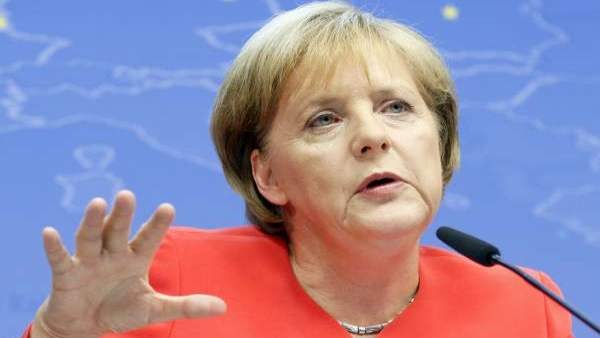 La canciller alemana, Angela Merkel La canciller alemana, Angela Merkel