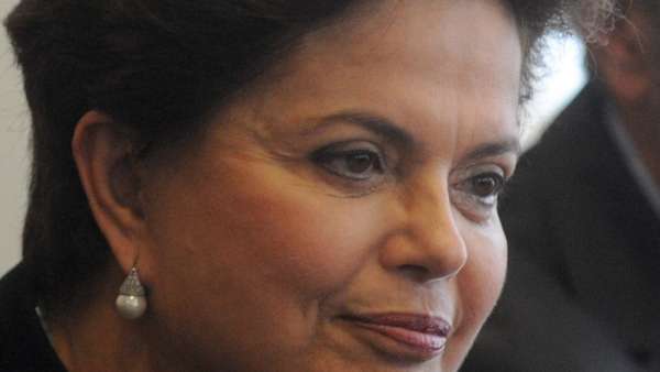 La presidenta de Brasil, Dilma Rousseff La presidenta de Brasil, Dilma Rousseff