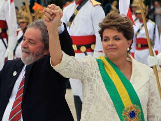 Dilma Rousseff y Lula