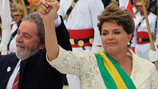 Dilma Rousseff y Lula Dilma Rousseff y Lula