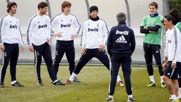 Entrenamiento del Real Madrid Entrenamiento del Real Madrid