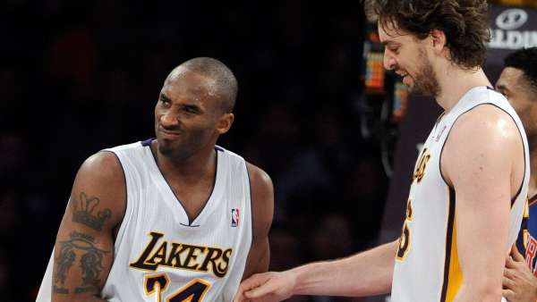 Gasol y Bryant Gasol y Bryant