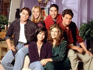 Los protagonistas de 'Friends'