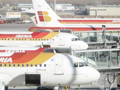 Aviones en Barajas