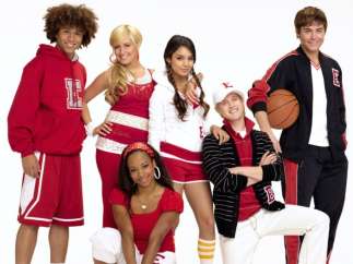 Protagonistas de 'High School Musical'.