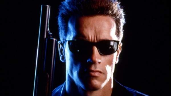 Schwarzenegger como Terminator Schwarzenegger como Terminator