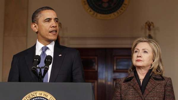 Barack Obama y Hillary Clinton Barack Obama y Hillary Clinton