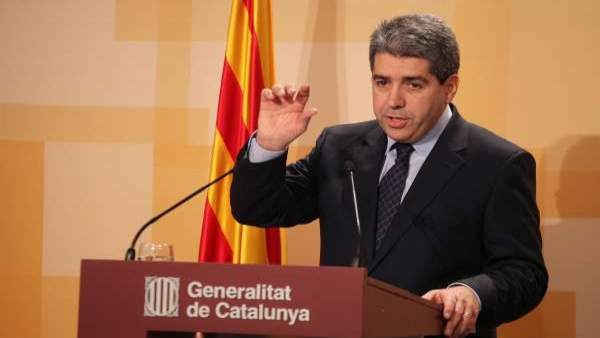 El portavoz del Govern, Francesc Homs. El portavoz del Govern, Francesc Homs.