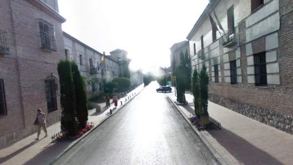 Calle de los Colegios, en Alcalá de Henares Calle de los Colegios, en Alcalá de Henares