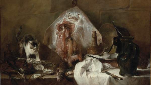 'La raya', de Chardin 'La raya', de Chardin