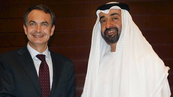 Zapatero en Abu Dhabi Zapatero en Abu Dhabi