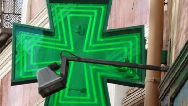 Una farmacia de Barcelona. Una farmacia de Barcelona.