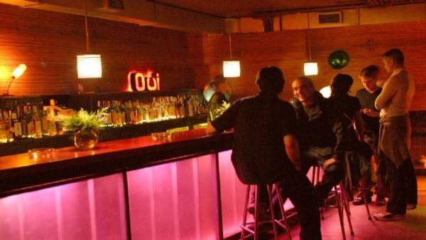 Un bar de copas. Un bar de copas.