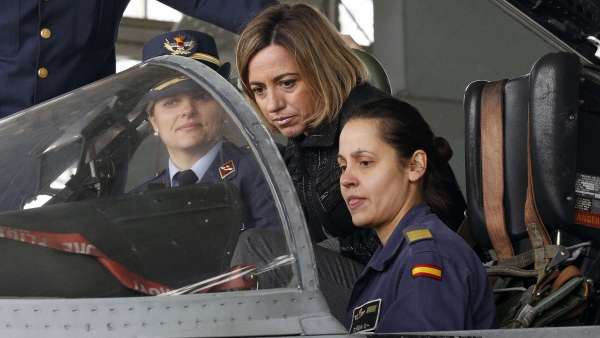 La ministra de Defensa, Carme Chacón La ministra de Defensa, Carme Chacón