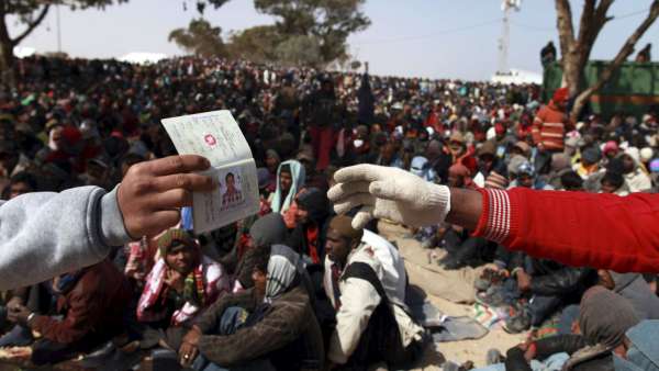 Refugiados en Libia Refugiados en Libia