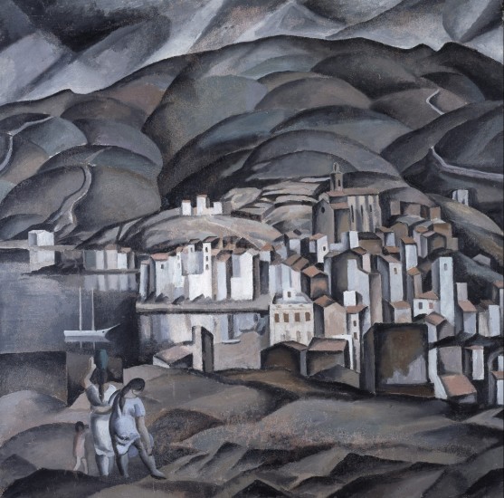 La exposición 'Picasso, Miró, Dalí: jóvenes furiosos. 'Cadaqués visto desde la Torre de les Creus', Salvador Dalí