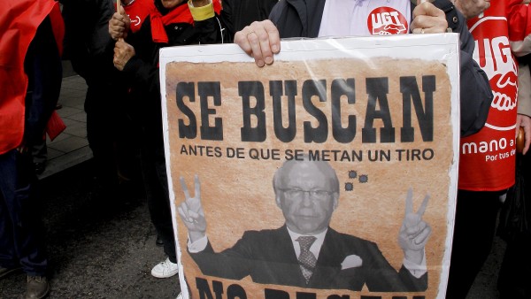 Protestas contra Nueva Rumasa Protestas contra Nueva Rumasa