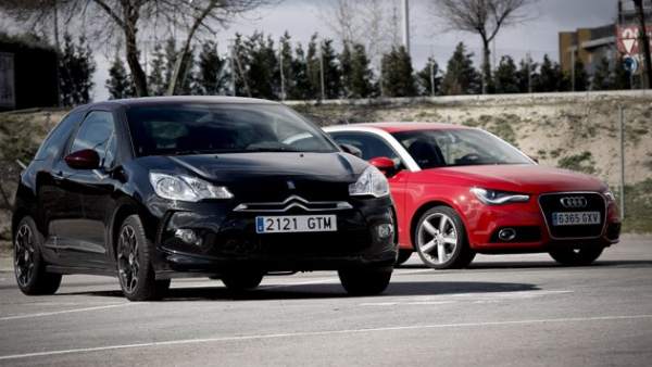 Audi A1 y Citroën DS3 Audi A1 y Citroën DS3