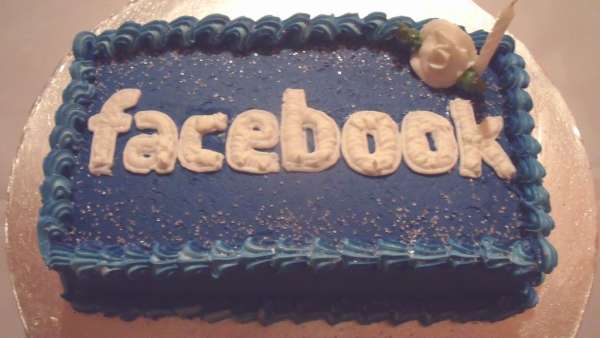 Tarta de Facebook Tarta de Facebook
