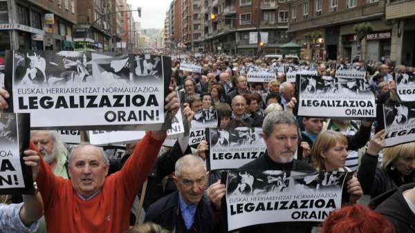 Piden la legalización de Sortu Piden la legalización de Sortu
