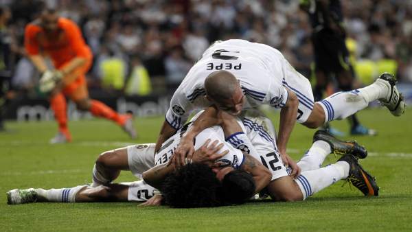 Los jugadores del Real Madrid Los jugadores del Real Madrid