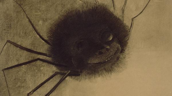 "Araignee souriante" - Odilon Redon "Araignee souriante" - Odilon Redon