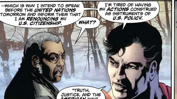 Superman no quiere ser americano Superman no quiere ser americano