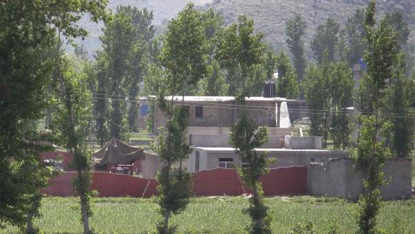 La casa-fortaleza en la que se escondía Bin Laden La casa-fortaleza en la que se escondía Bin Laden