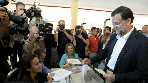 Rajoy vota Rajoy vota