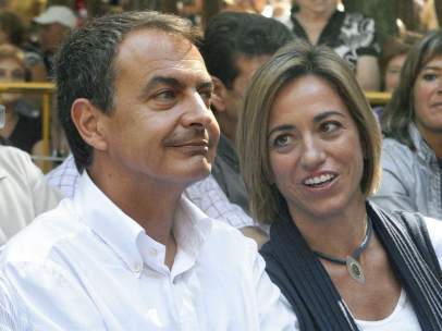 Zapatero y Chacón