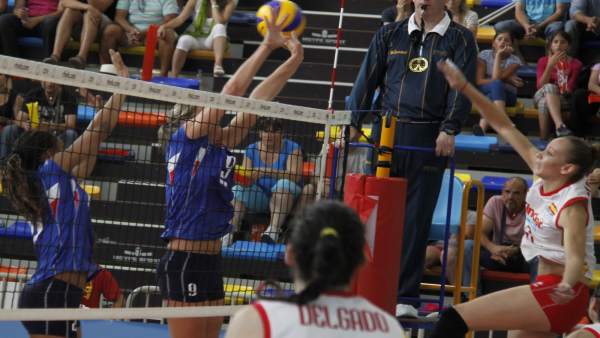 La selección femenina de voleibol La selección femenina de voleibol