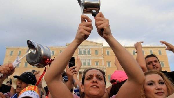 Indignados en Grecia Indignados en Grecia