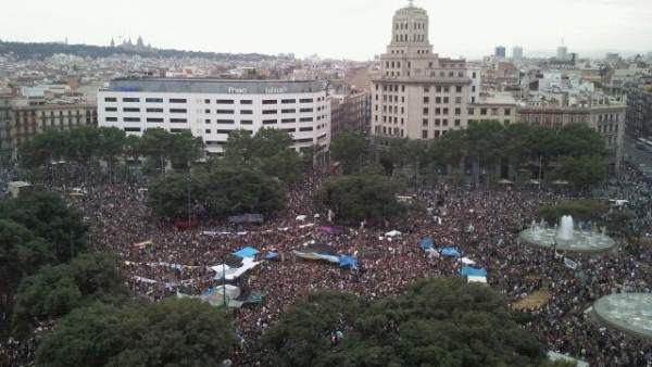 'Indignados' en Barcelona 'Indignados' en Barcelona