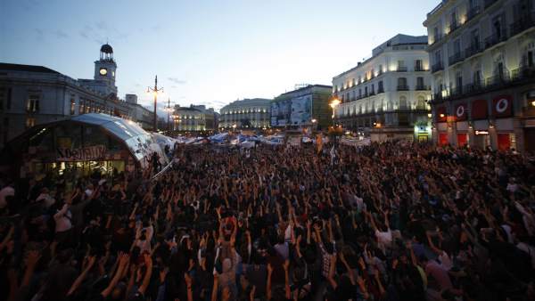 Asamblea en la Puerta del Sol Asamblea en la Puerta del Sol
