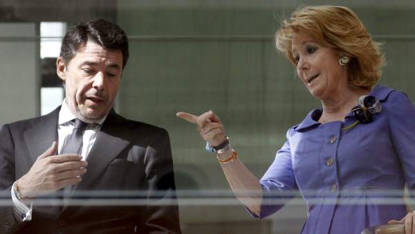 Esperanza Aguirre e Ignacio González Esperanza Aguirre e Ignacio González