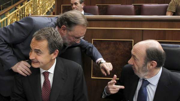Zapatero y Rubalcaba Zapatero y Rubalcaba