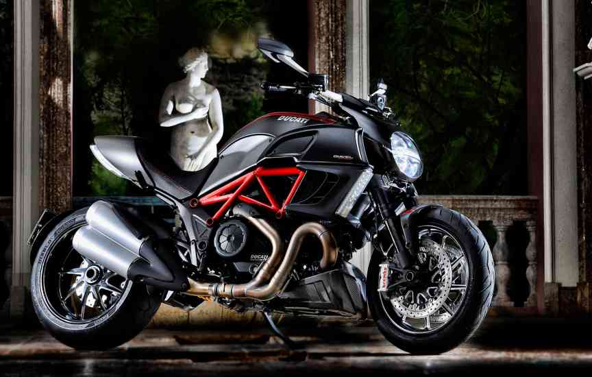 Ducati Diavel, de 0 a 100 km/h en solo ¡2,6 segundos!