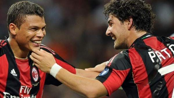 Thiago Silva y Pato Thiago Silva y Pato