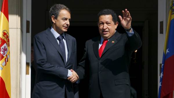 Zapatero y Chávez Zapatero y Chávez