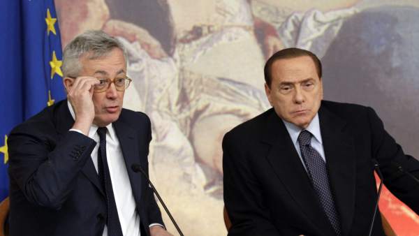 Silvio Berlusconi y Giulio Tremonti Silvio Berlusconi y Giulio Tremonti