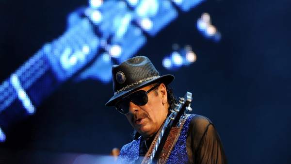 Carlos Santana en Locarno Carlos Santana en Locarno