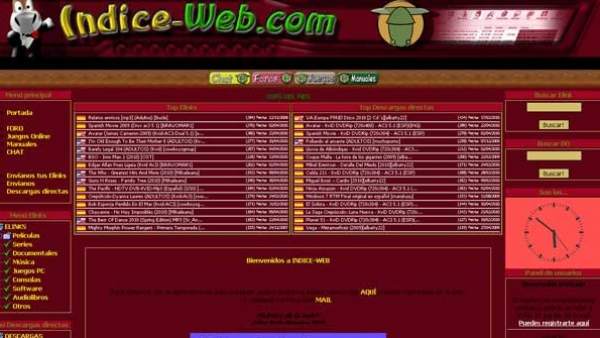 Indice-web Indice-web
