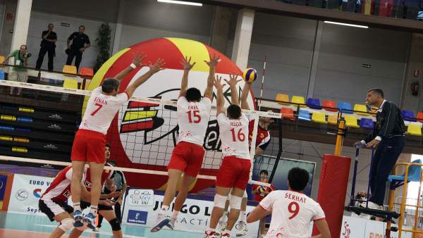 La selección de voleibol La selección de voleibol